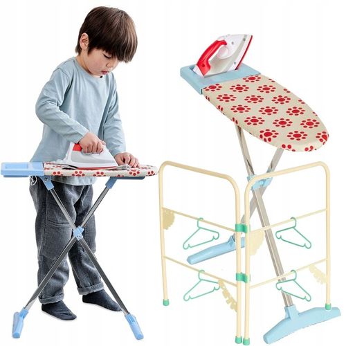 ŻELAZKO Z DESKĄ DO PRASOWANIA DLA DZIECI ZESTAW + SUSZARKA 60 CM CASDON na Arena.pl