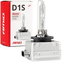 D1S 35W 1 żarówka ksenonowa żarnik XENON AMIO BASIC 6000K BARWA ZIMNA BIAŁA