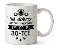 KUBEK Z NADRUKIEM NAPISEM PREZENT NA URODZINY