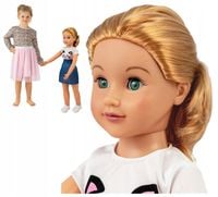 SMILY PLAY Duża lalka 70 cm księżniczka długie włosy