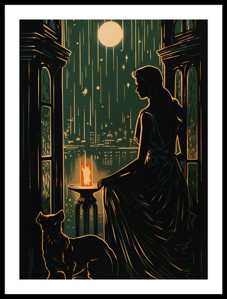 Plakat 40x55cm Nocne Szeptanie zdjęcie 3