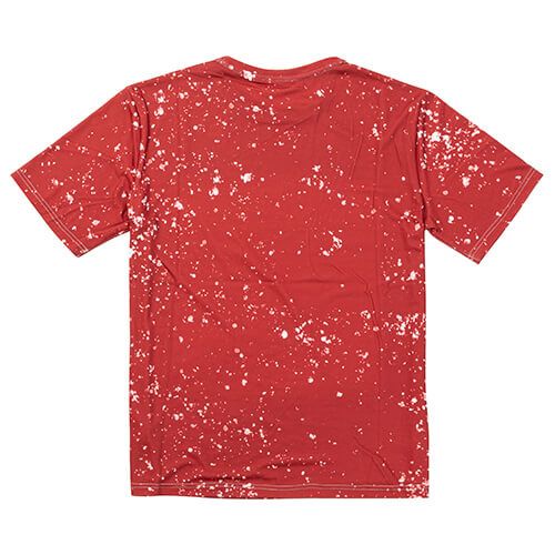 Koszulka Cotton-Like Bleached Starry Red do sublimacji M zdjęcie 2