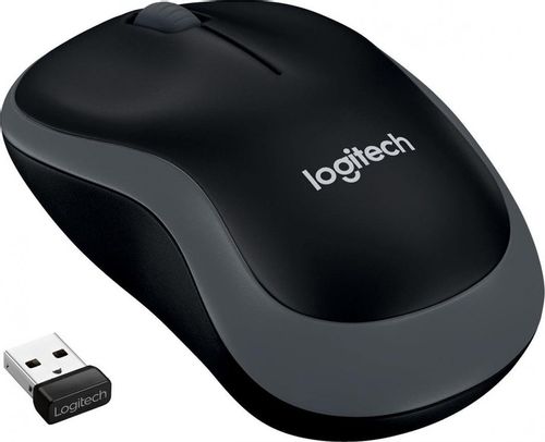 Mysz Bezprzewodowa Logitech M185 Swift Grey - Idealna do biura na Arena.pl