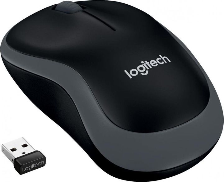 Mysz Bezprzewodowa Logitech M185 Swift Grey - Idealna do biura zdjęcie 3