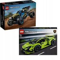 LEGO TECHNIC WYŚCIGOWY ŁAZIK 42164 + LAMBORGHINI HURACAN 42161 KLOCKI AUTO