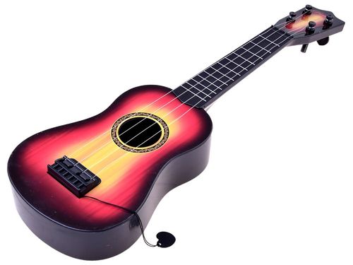 GITARA METALOWE ZABAWKA STRUNY PIÓRKO na Arena.pl