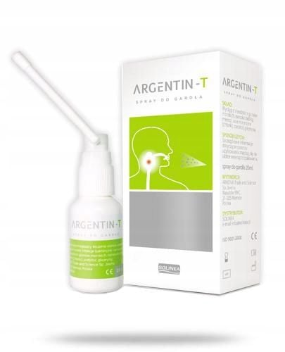 Argentin-T, spray do gardła, 20 ml na Arena.pl