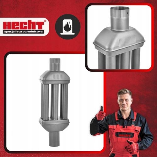 RADIATOR WYMIENNIK CIEPŁEGO POWIETRZA + 30% Fi 120 mm HECHT SAVER na Arena.pl