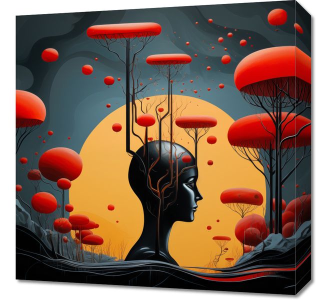 Obraz 50x50cm Myślokształty zdjęcie 1