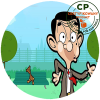 Opłatek na tort Jaś Fasola