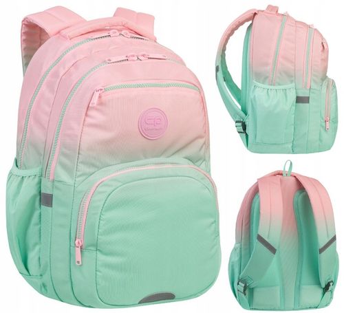 CoolPack plecak szkolny młodzieżowy Pick Gradient Strawberry miętowy róż na Arena.pl