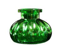 Zielony Dzban do Sziszy Mała Butla do Fajki Wodnej Wazon Nargile Hookah