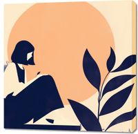 Obraz 90x90cm Kontemplacja