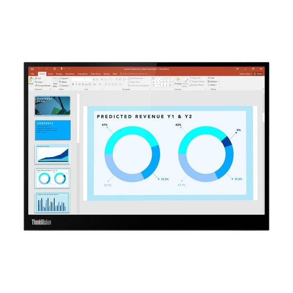 Lenovo Thinkvision M14D 35.6 Cm zdjęcie 1