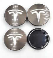 TESLA DEKIELKI na felgi zaślepki felg KAPSLE kołpaczki 57mm 4szt. 57/50mm