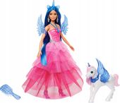 BARBIE Sapphire Skrzydlaty jednorożec Lalka HRR16