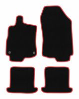Dywaniki welurowe CARLUX-RED do Renault Megane III Cabrio 2008-2015