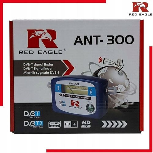 MIERNIK SYGNAŁU DVB T2 RED EAGLE ANT300 Z KOMPASEM PODŚWIETLENIE ETUI na Arena.pl