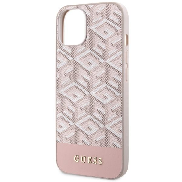 Etui Guess do iPhone 15 Plus, iPhone 14 Plus, Różowy, MagSafe zdjęcie 6