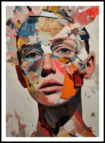 Plakat 64x90cm Podział Samego Siebie na Arena.pl