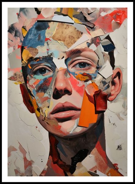 Plakat 64x90cm Podział Samego Siebie zdjęcie 3