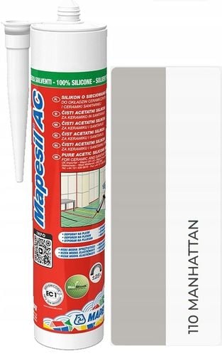 MAPEI Silikon Mapesil AC 110 MANHATTAN 310ml na Arena.pl