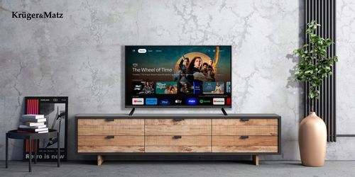 Telewizor 32'' HD Google TV Kruger&Matz DVB-T2/S2/T/C H.265 HEVC na Arena.pl