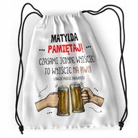 Plecak Dla Matyldy Szkolny Worek Torba Z Nadrukiem Ze Zdjęciem