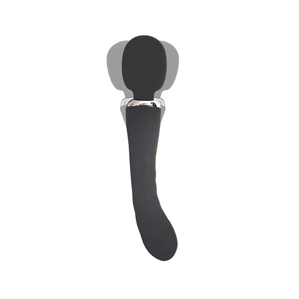 Black Clitoral And G-Spot Vibrator zdjęcie 1