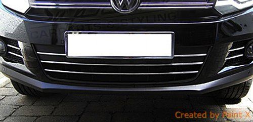 VW TIGUAN 5N Listwy CHROM Chromowane GRILL Tuning na Arena.pl