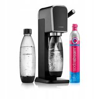 SodaStream Zestaw Saturator Art 1 bott. PET 1L + nabój czarny