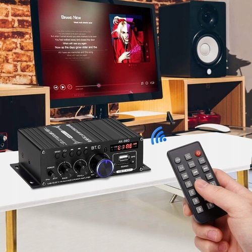 WZMACNIACZ AMPLITUNER RADIO SAMOCHODOWE GŁOŚNIK KARAOKE BLUETOOTH + na Arena.pl