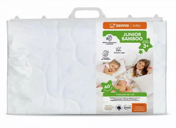 Poduszka Junior BAMBOO 40x60cm | senna baby zdjęcie 2