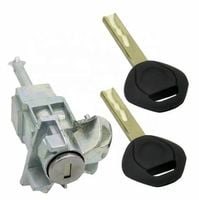 BMW 3 E46 98- wkładka zamka drzwi przednich lewa