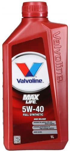 VALVOLINE MAXLIFE A3/B4 SN/CF 5W40 - 1L na Arena.pl