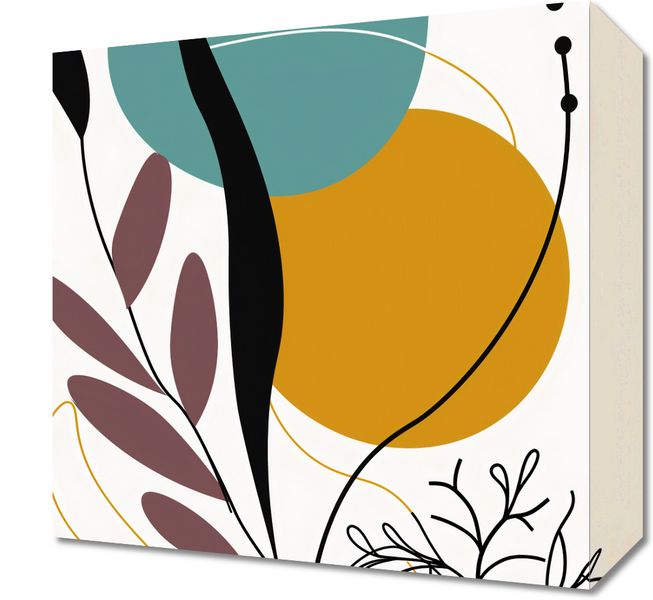 Obraz 30x30cm Akwarelowe Przebudzenie zdjęcie 1