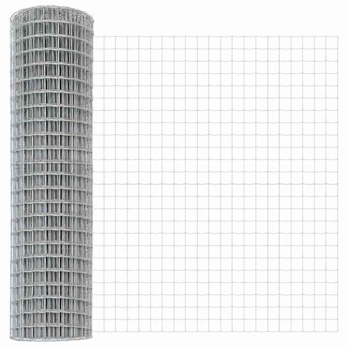 Ogrodzenie z słupkami Srebrny 1.4 x 10 m Stal na Arena.pl