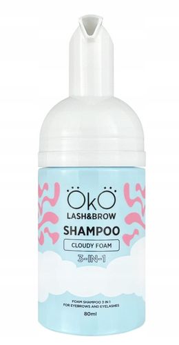 Profesjonalny Szampon w piance do brwi i rzęs 3w1 oczyszcza 80ml OkO na Arena.pl