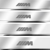 Listwa progowa BMW 7 SERIES G12 M Stal nierdzewna 304 połysk 4szt