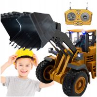 DUŻA ŁADOWARKA ZDALNIE STEROWANA RC MASZYNY BUDOWLANE CIĘŻARÓWKA NAPĘD 4X4