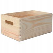 Skrzynia drewniana pudełko na prezent 30x20x14 cm