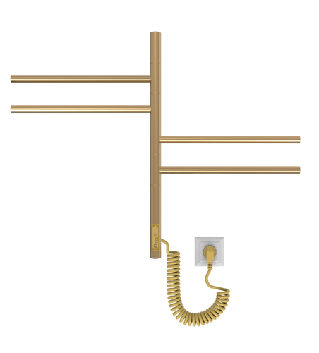 ELNA Grzejnik łazienkowy elektryczny Wertykal 4 Gold RUCHOME PRZĘSŁA na Arena.pl