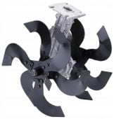 GLEBOGRYZARKA ADAPTER PRZYSTAWKA KOSA SPALINOWA 28MM 9 FREZÓW