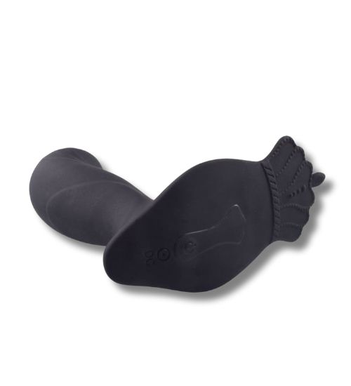 Czarny stymulator prostaty zdjęcie 3