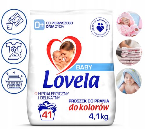 lovela baby proszek do prania color 4,1 kg na Arena.pl