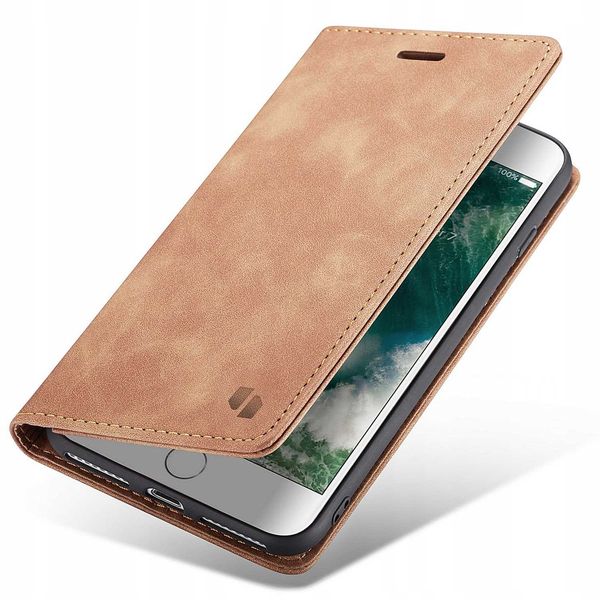 Spacecase Wallet Iphone 7/8 Plus Light Brown zdjęcie 7