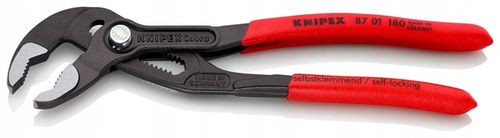 Szczypce nastawne do rur Cobra 180 mm żabka klucz Knipex 87 01 180 na Arena.pl