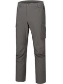 Spodnie Turystyczne Męskie Trekkingowe Wodoodporne Szare Rozmiar M