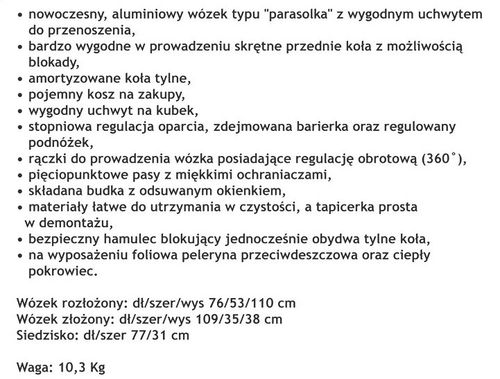 QUATRO FIFI 02 ZIELONY Wozek Spacerowy NOWOSC na Arena.pl