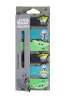 zakładki indeksujące 6 szt star wars mandalorian coolpack